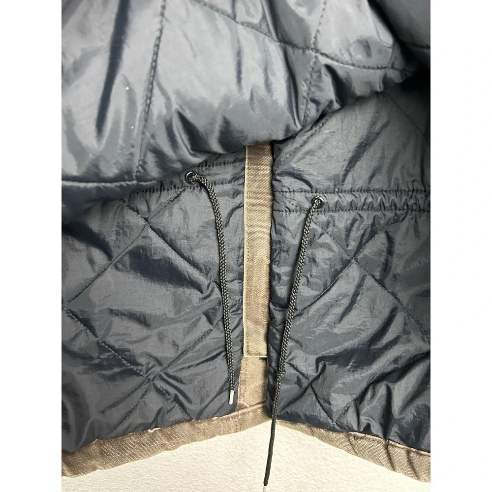 Vtg Carhartt Jacket Mens 2XL XXL Brown Duck Canvas Quilt Lined Chore Coat C26CHT - Picture 16 of 16